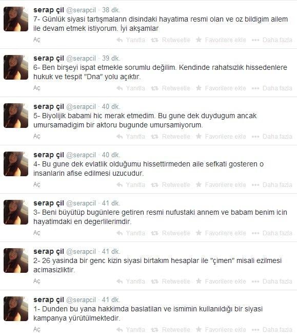 Serap Çil hakkındaki iddiaları yanıtladı