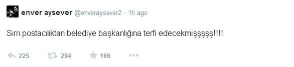 Enver Aysever'den tepki çeken Sırrı Süreyya Önder tweeti