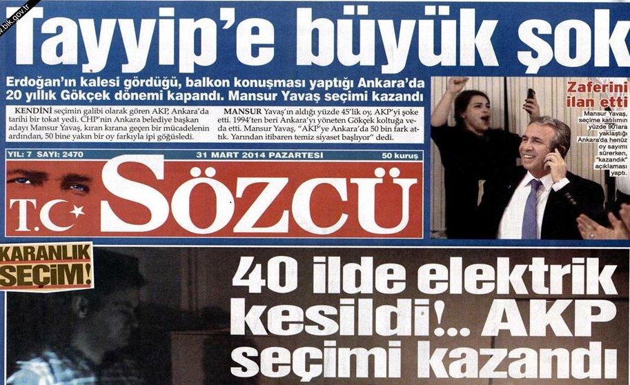 Sözcü gazetesi rezil oldu