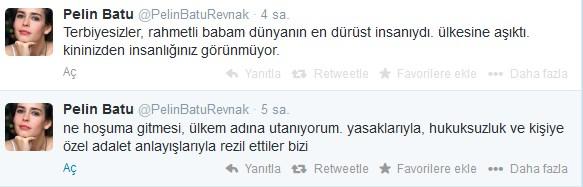 Pelin Batu'yu sinirlendiren tweet