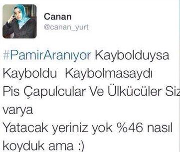 Sermiyan Midyat'tan tahrik edici Pamir tweet'i