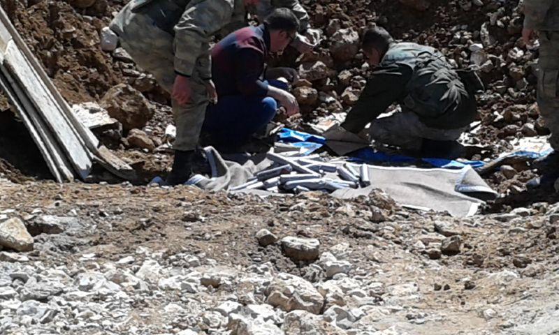 HES inşaatı durdurulan firma dinamitlerini meraya gömdü