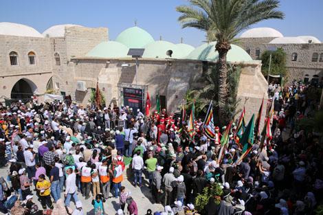 Mehter takımı Filistin sokaklarında