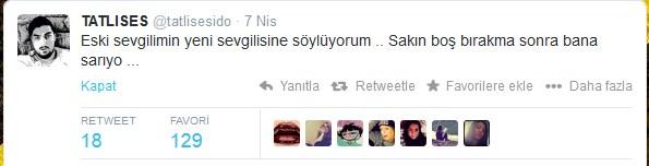 İdo Tatlıses'ten eski sevgilisine gönderme