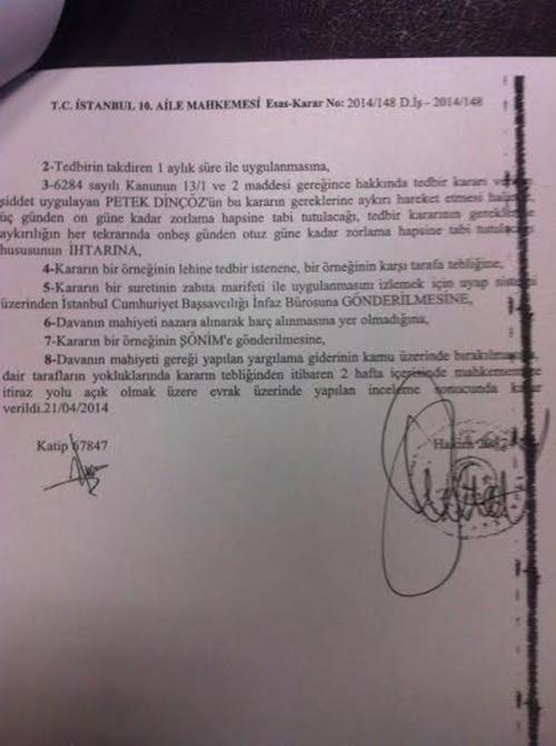 Petek Dinçöz - Can Tanrıyar kavgasında önemli gelişme