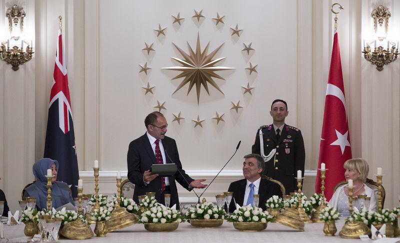 Çankaya Köşkü'nde Yeni Zelanda Genel Valisi onuruna yemek