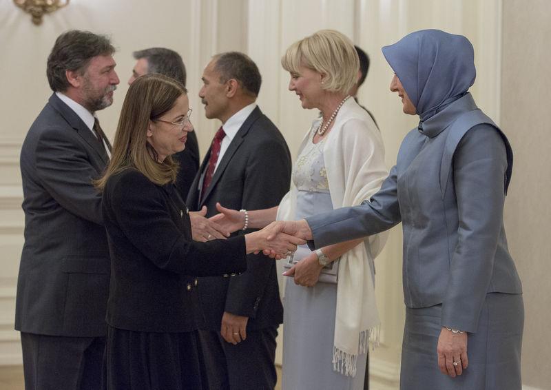 Çankaya Köşkü'nde Yeni Zelanda Genel Valisi onuruna yemek