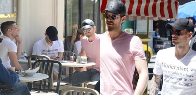 Kıvanç Tatlıtuğ ile Wesley Sneijder Nişantaşı keyfi