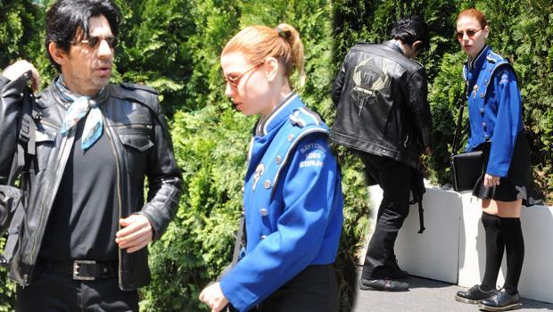 Okan Bayülgen ile Şirin Ediger'in ilginç tarzı