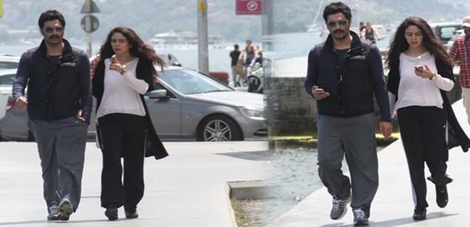 Uğur Işılak eşiyle görüntülendi