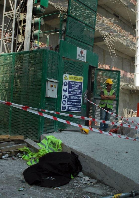 Maslak 1453 şantiyesinde bir işçi hayatını kaybetti