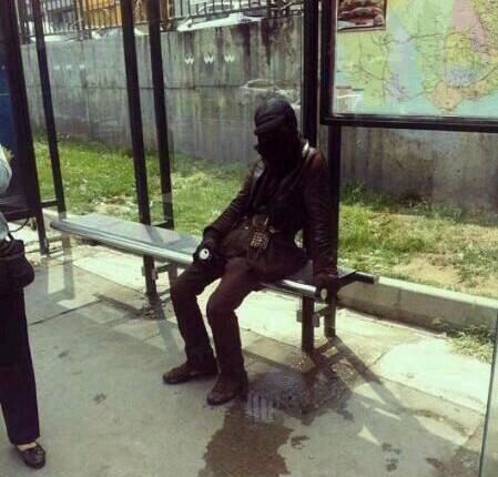 Sarıyer'de kostümlü bir sapık panik yaşattı