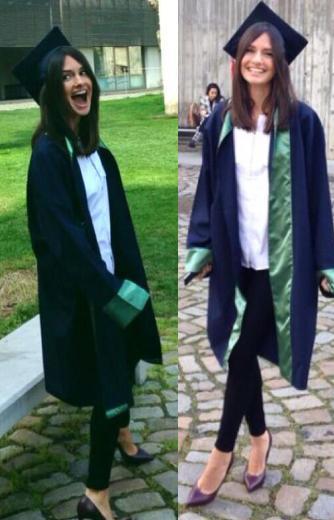 Yasemin Ergene mezun oldu