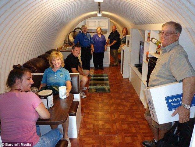 Kıyamet hazırlığı yapan tasarımcı sığınak inşa etti