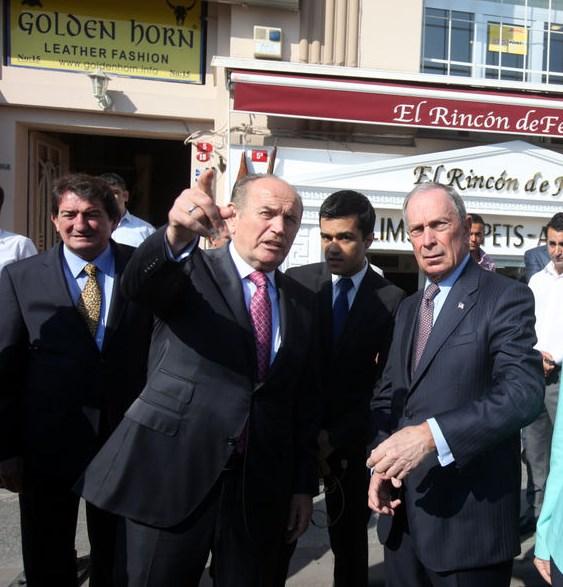 Kadir Topbaş Michael Bloomberg'e İstanbul'u gezdirdi