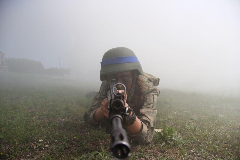 Balıkesir Astsubay MYO'da 26 kadın öğrenci eğitim görüyor