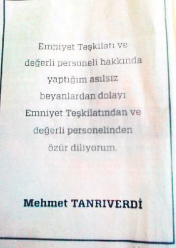 Gezi'de dövdüler diyen öğretmenden polise ilanlı özür