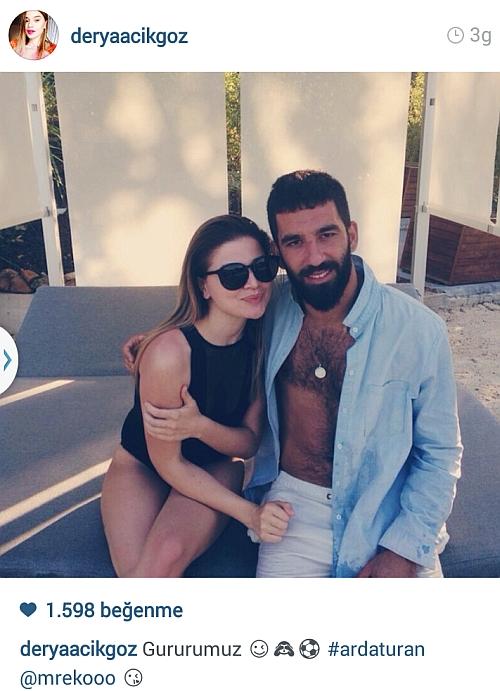 Arda Turan Hadise'nin kardeşiyle poz verdi İZLE