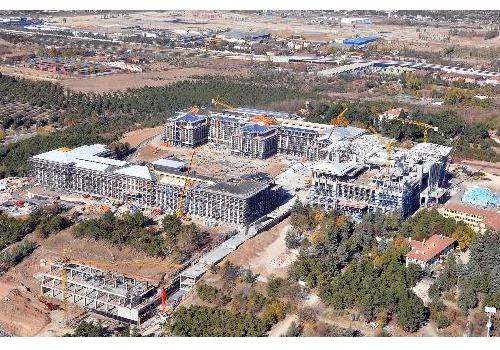 Erdoğan'dan yeni Başbakanlık binasına ziyaret