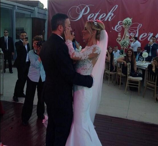 Petek Dinçöz Serkan Kodaloğlu ile evlendi