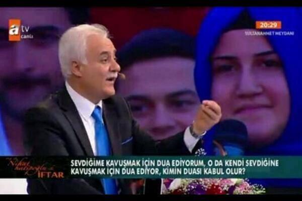 Nihat Hatipoğlu'na ilginç aşk sorusu