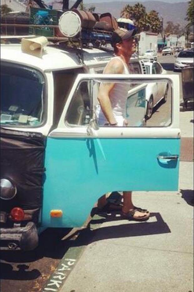 Kıvanç Tatlıtuğ'un karavanı