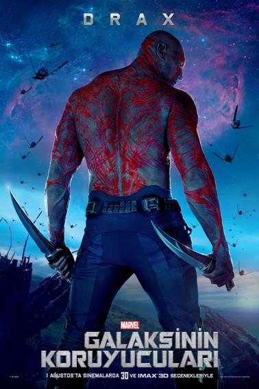 İşte Galaksinin Koruyucuları'nın karakter afişleri