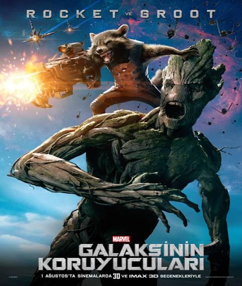 İşte Galaksinin Koruyucuları'nın karakter afişleri