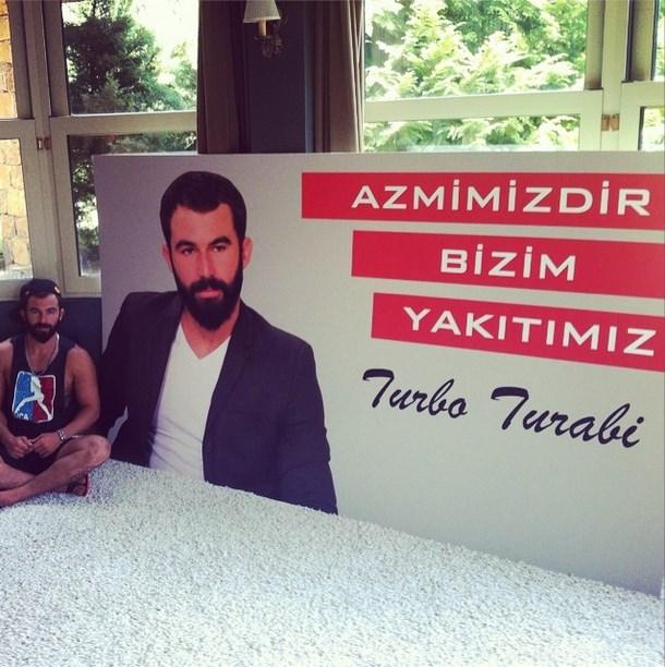 Turabi Çamkıran'ın setten ilk görüntüsü