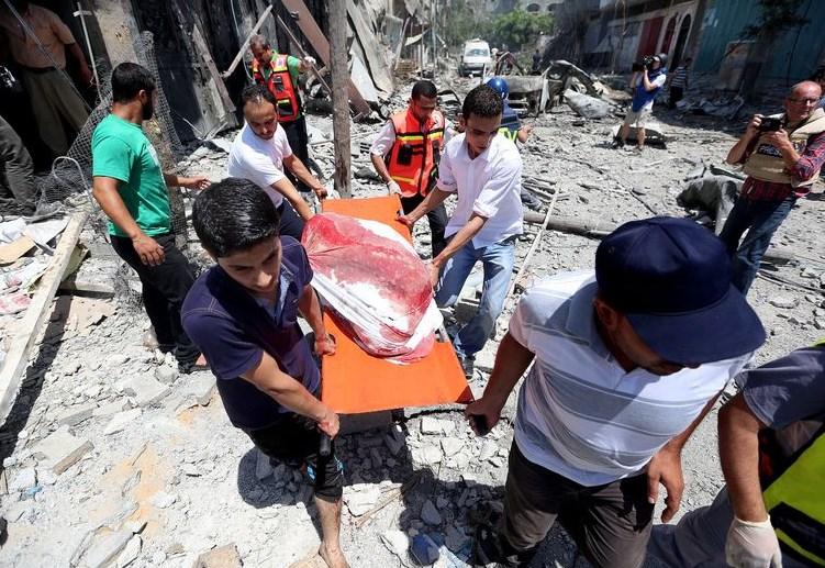 Gazze Şucaiyye'ye yapılan katliamdan geriye kalanlar