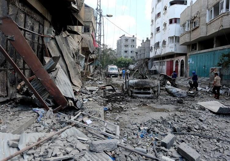 Gazze Şucaiyye'ye yapılan katliamdan geriye kalanlar