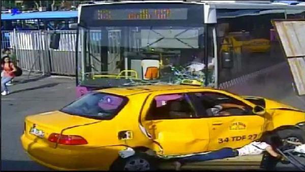 Kabataş'ta kaza yapan otobüsün şoförü konuştu