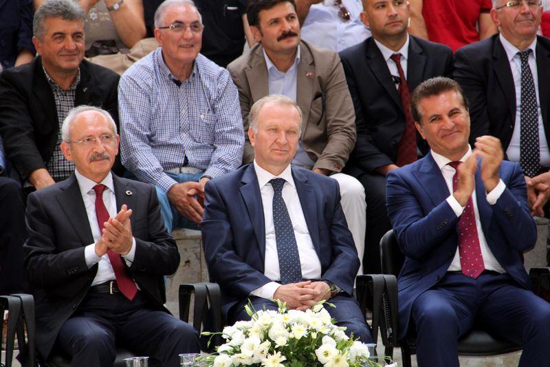 Kılıçdaroğlu Hacıbektaş'a Sarıgül'le katıldı
