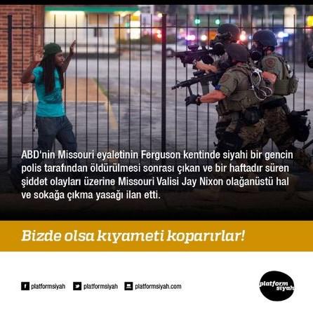 Ferguson'da eylemci gruba özel timler müdahale etti