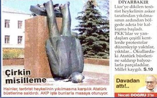 Sözcü'nün Atatürk heykeli dediği Lenin heykeli çıktı