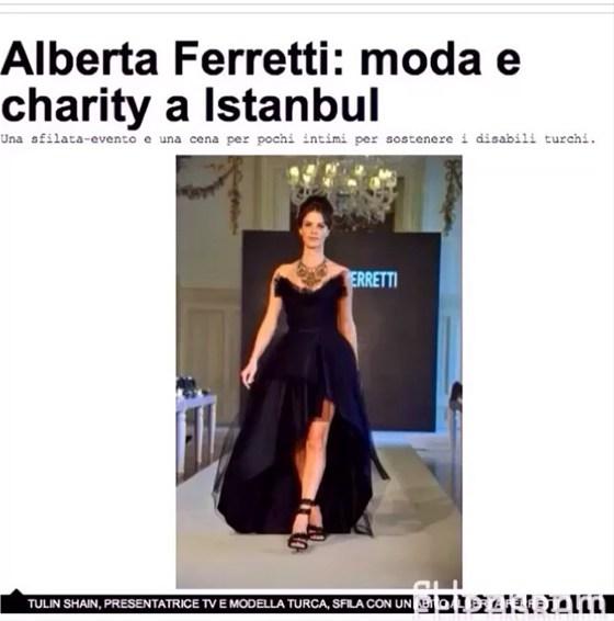 Tülin Şahin İtalyan basınında