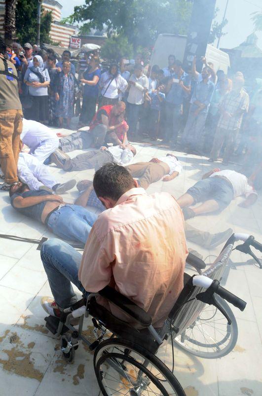 Eyüp Sultan Gazze oldu