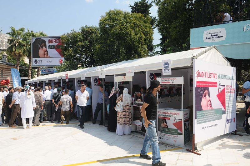 Eyüp Sultan Gazze oldu