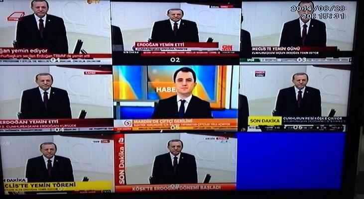 Cemaat'in kanalı Erdoğan'ı görmedi