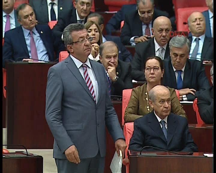 CHP'li vekillerden Erdoğan protestosu