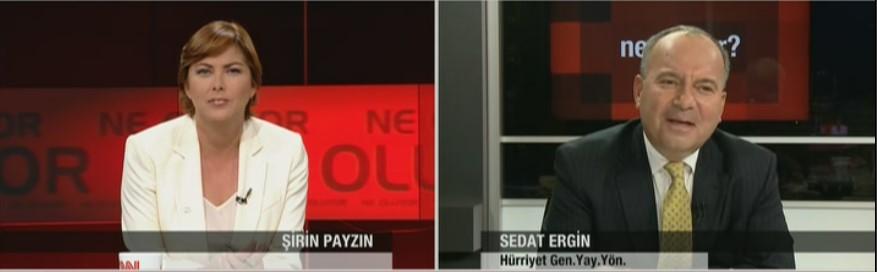 Sedat Ergin resepsiyon izlenimlerini anlattı