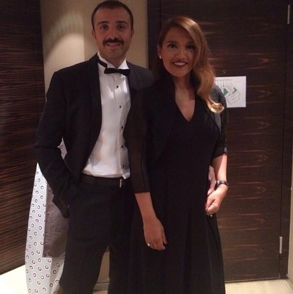 Demet Akalın Köşk'teki resepsiyona katıldı