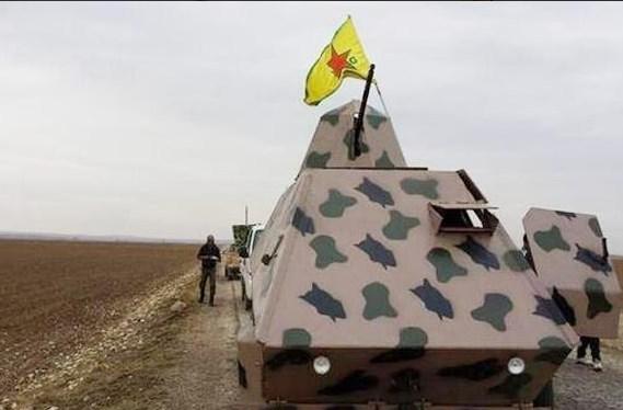 PKK kamyonetten bozma tank yaptı İZLE