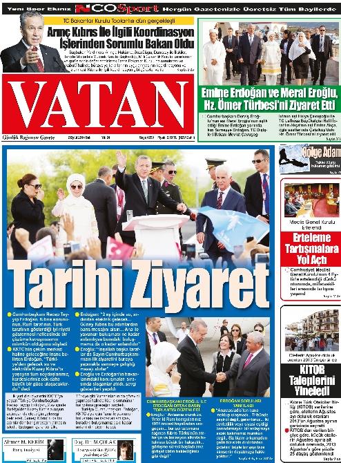 KKTC'de Erdoğan memnuniyeti