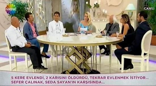 Seda Sayan 2 karısını öldüren Sefer Çalınak'ı konuk etti