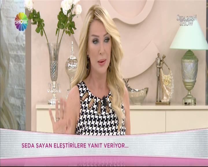 Seda Sayan'dan kendini eleştirenlere tepki İZLE