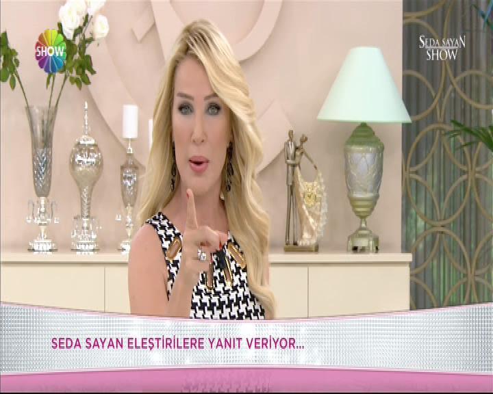 Seda Sayan'dan kendini eleştirenlere tepki İZLE