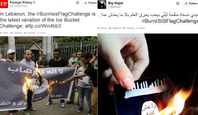 FEMEN IŞİD bayrağını yaktı