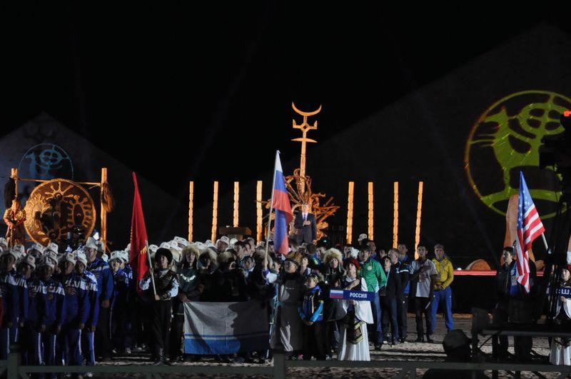 Dünya Göçebe Oyunları Kırgızistan'da başladı