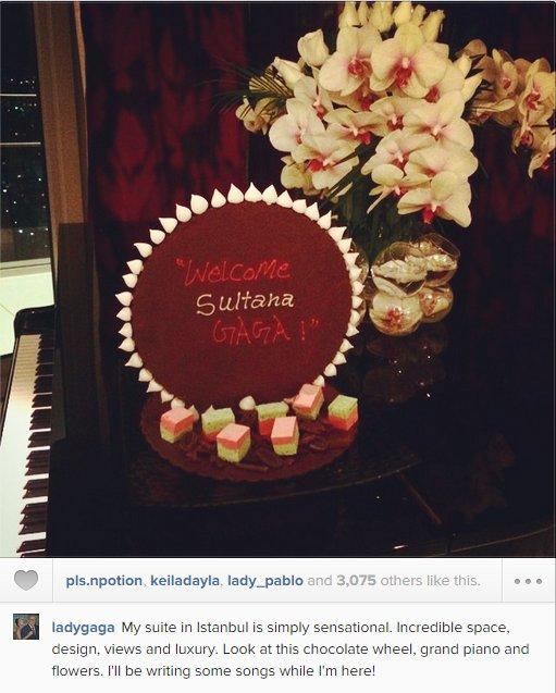 Dünyaca ünlü sanatçı Lady Gaga İstanbul'a geldi